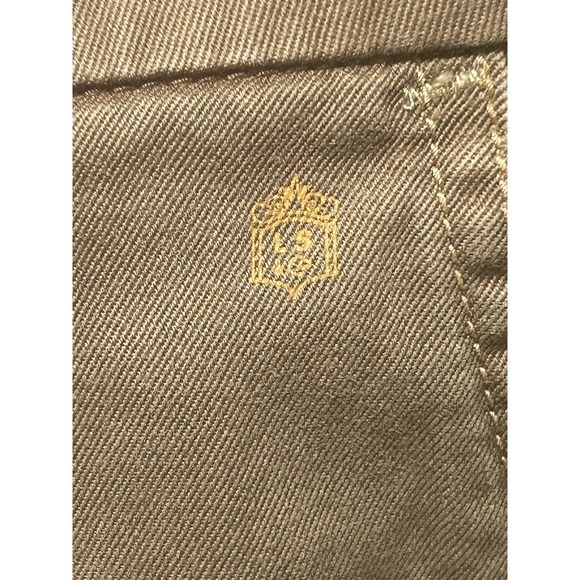 Vintage Levis Women's Tab Twills Cropped Khaki Chino Pans Size 8 - Picture 5 of 6
